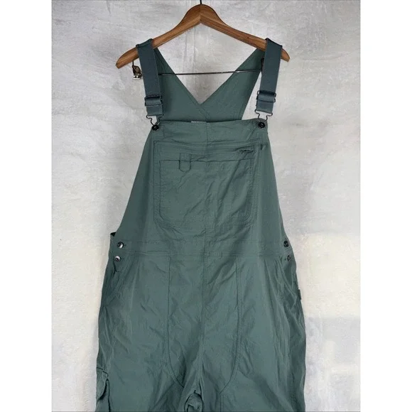 Duluth Trading Co Heir-loom Overalls Womens 3Xx31 Fir Green Gardening Bibs - Picture 3 of 16
